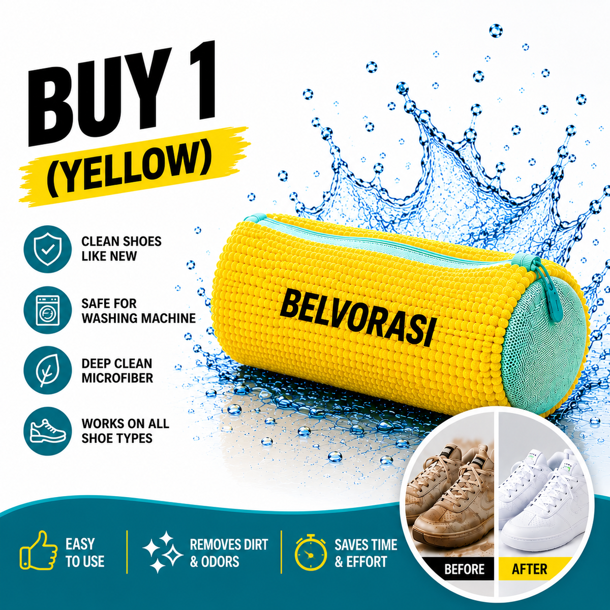 Belvorasi® Shoe Laundry Bag